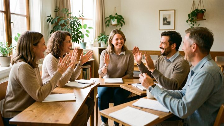 Première formation d’adultes : créer un groupe qui ose participer